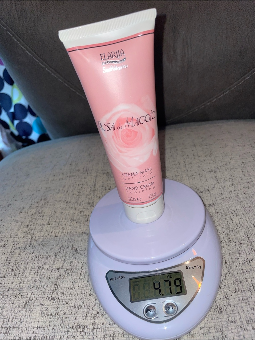 Elariia Rosa Di Maggio Hand Cream Perlier 4.2 oz New